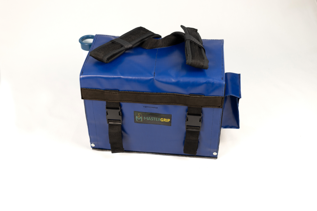 Large Tackle Box with Single Rod Holder