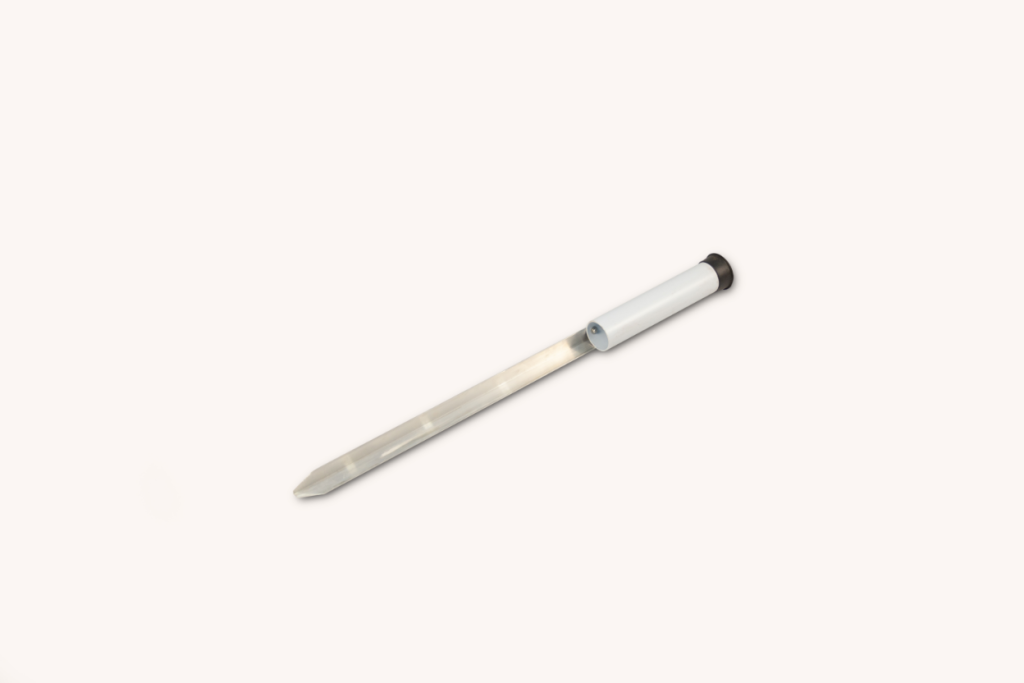 Short PVC with Aluminium Spike Rod Holder